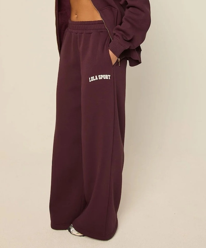 Stella Pants dames trainingsbroek bordeaux