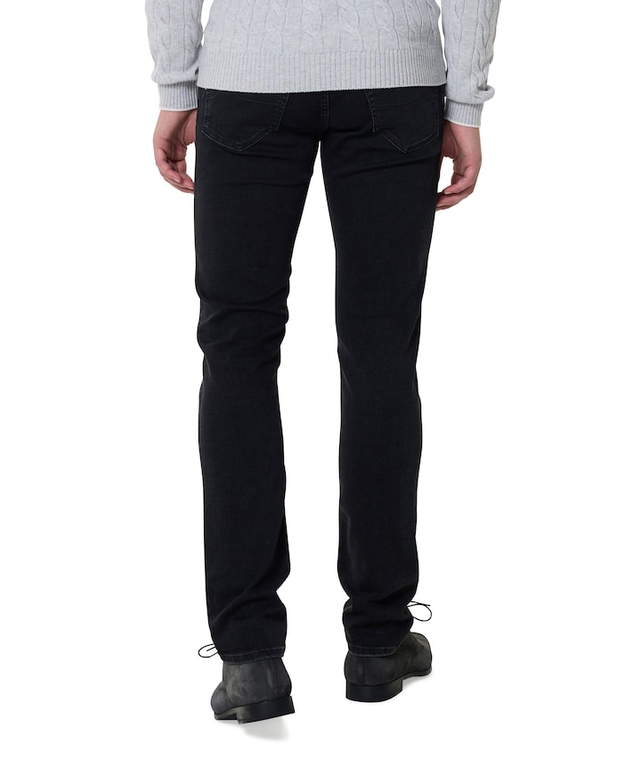 Nick Slim 5 Pocket jeans zwart