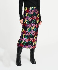 Dames rok multicolor