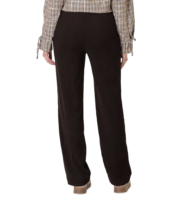 Scarlet Wide Leg dames broek bruin