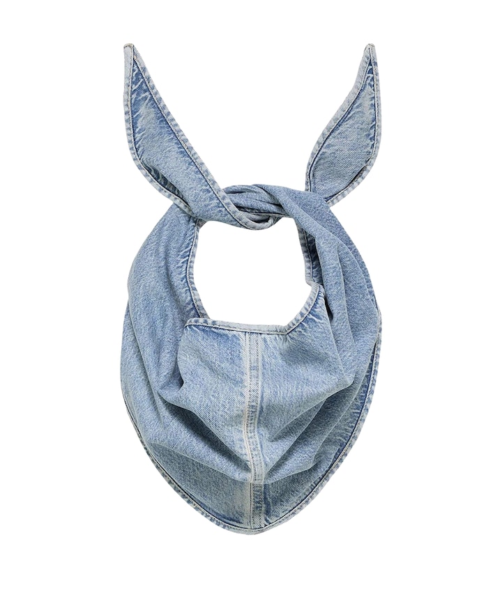 Dames sjaal blauw