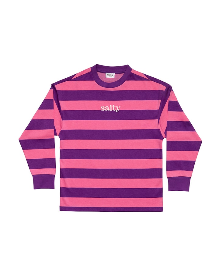 Meisjes longsleeve paars