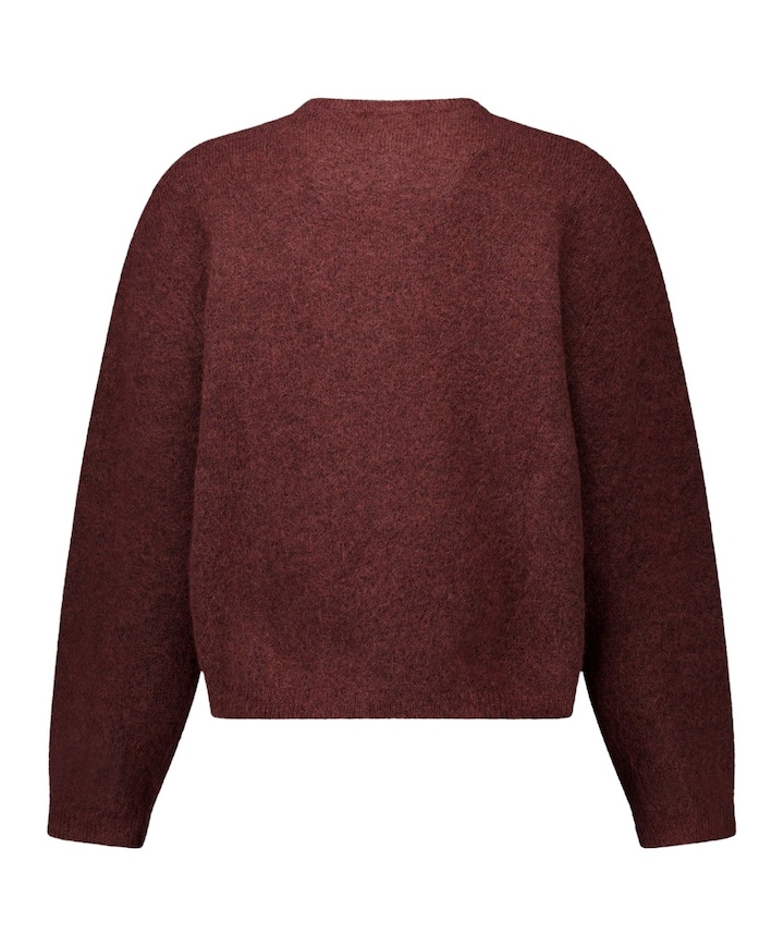 Dames vest bruin