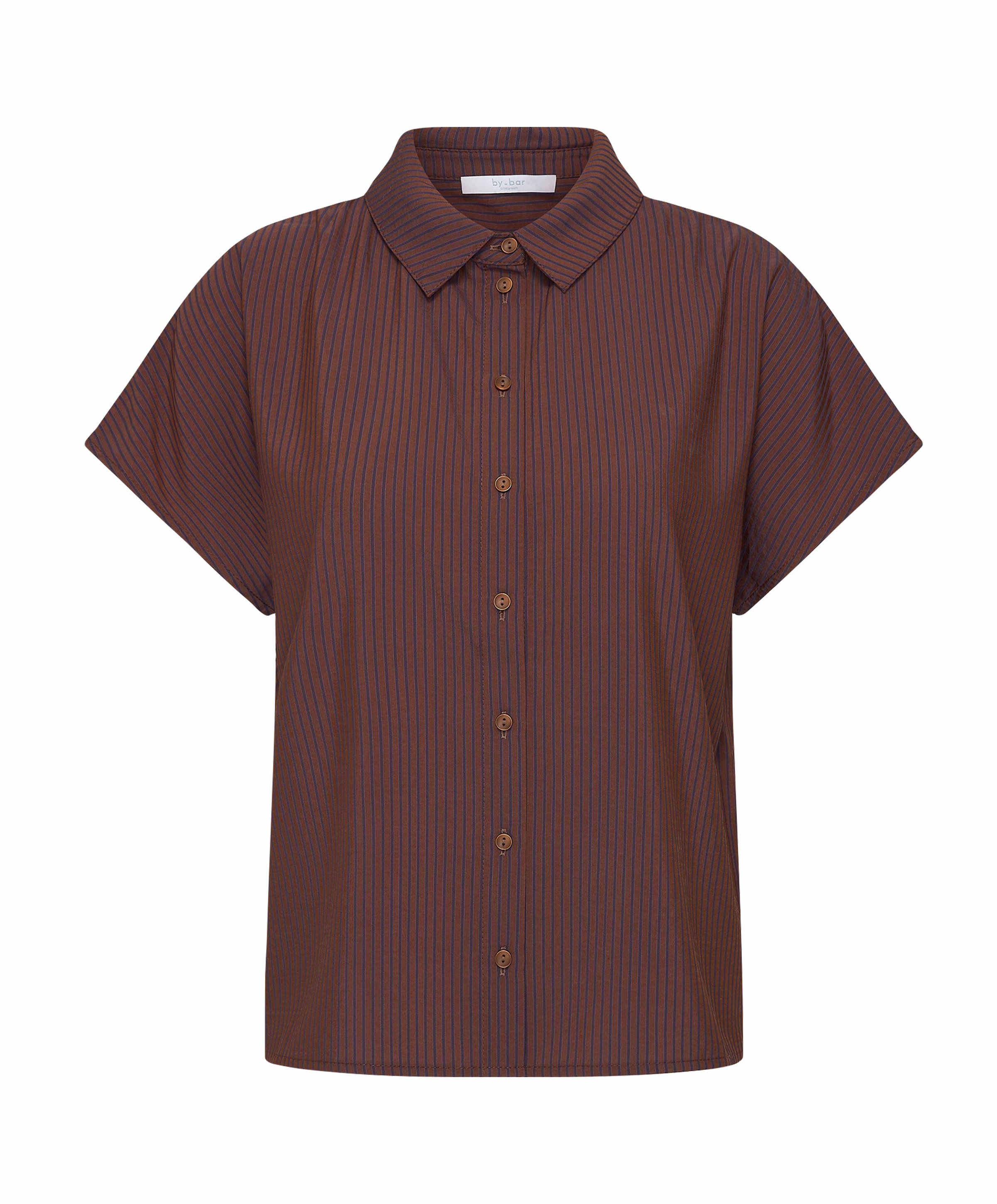 Dames blouse bruin