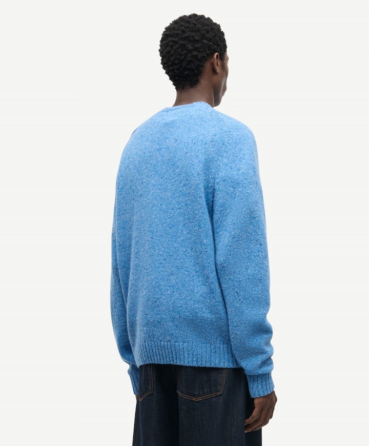 Heren trui blauw
