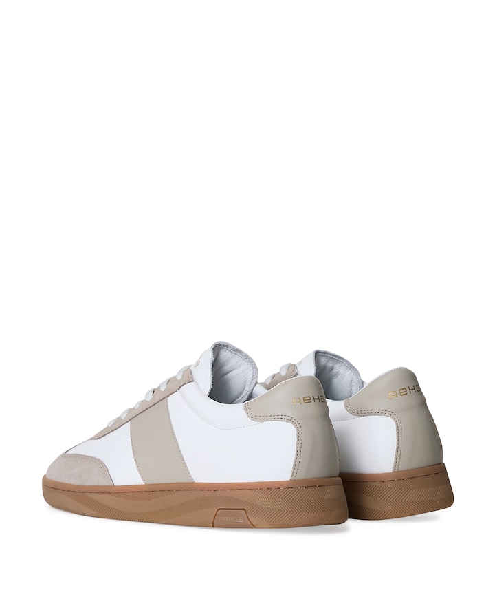 Zack mix heren sneakers wit