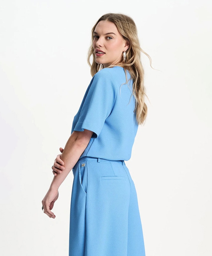 Dames T-shirt blauw