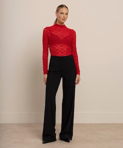 Dames top rood