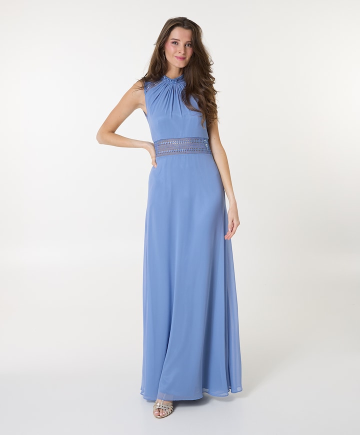 Dames jurk blauw