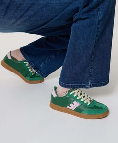 SANTOS dames sneakers groen