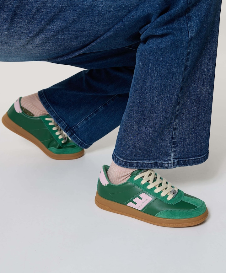 SANTOS dames sneakers groen