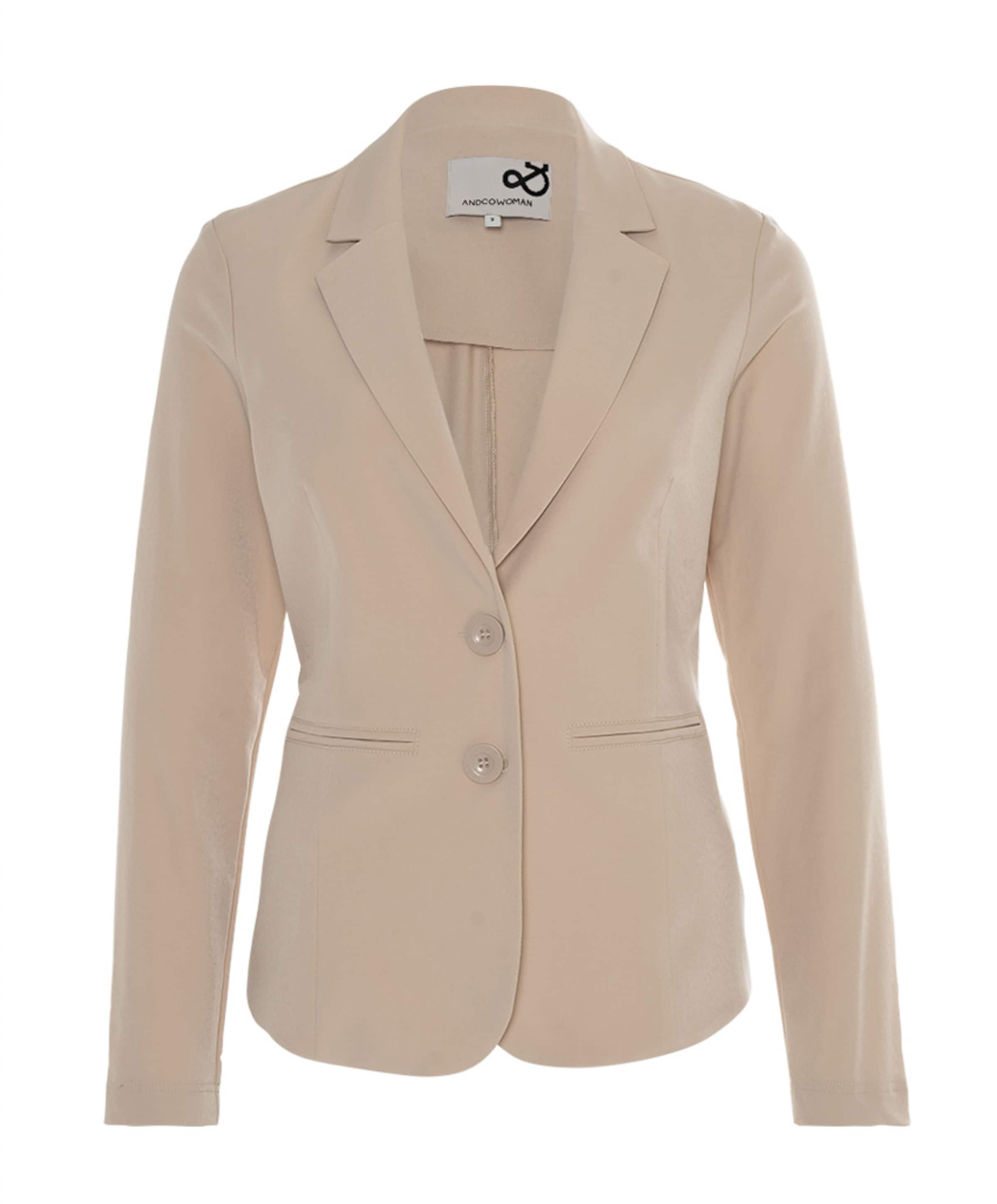 Dames blazer beige