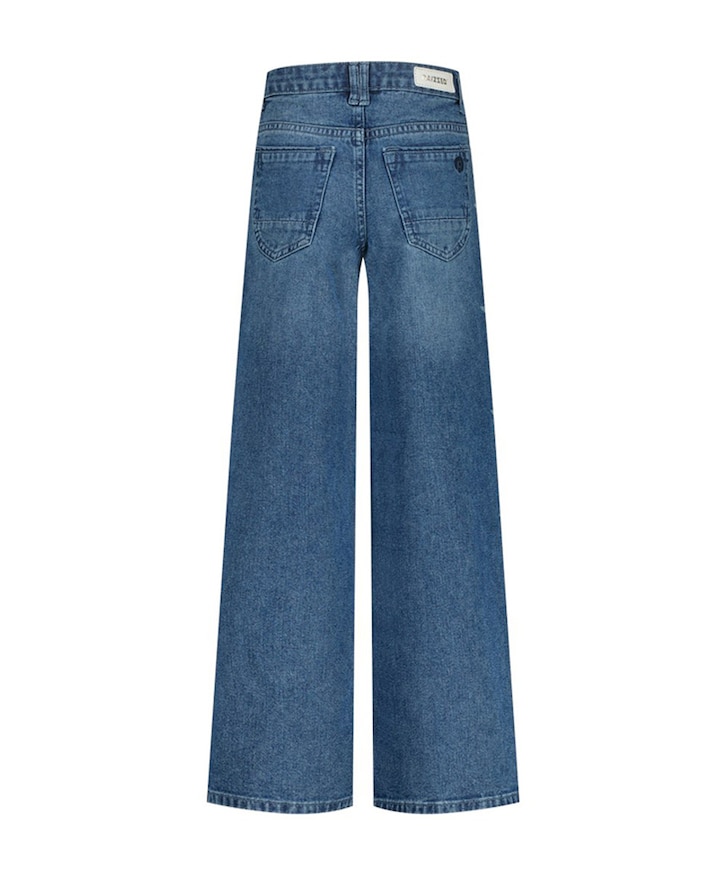 Monaco Star meisjes jeans blauw