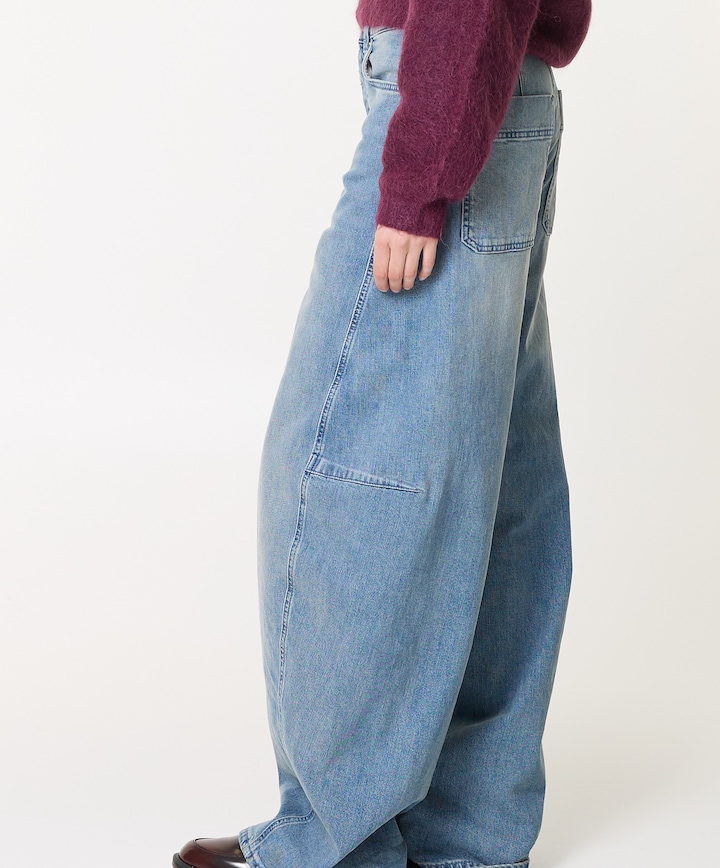 MAKI SCARLET dames jeans blauw
