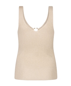 Dames top beige