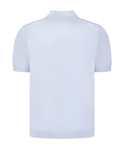 Heren polo blauw
