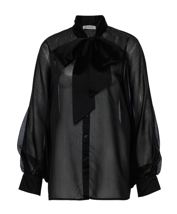 Dames blouse zwart