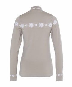 Dames pully grijs