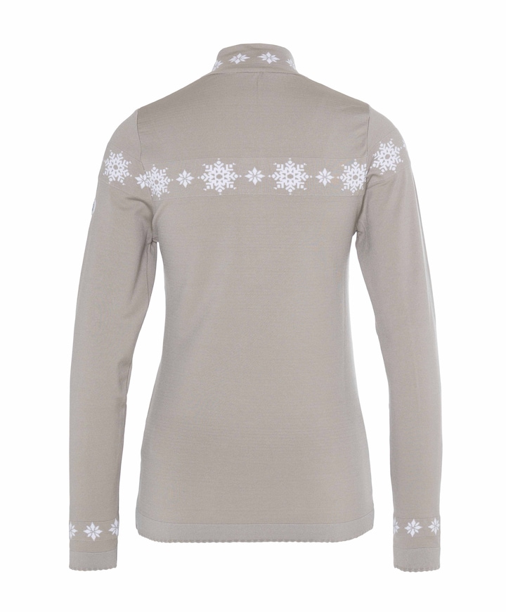 Dames pully grijs