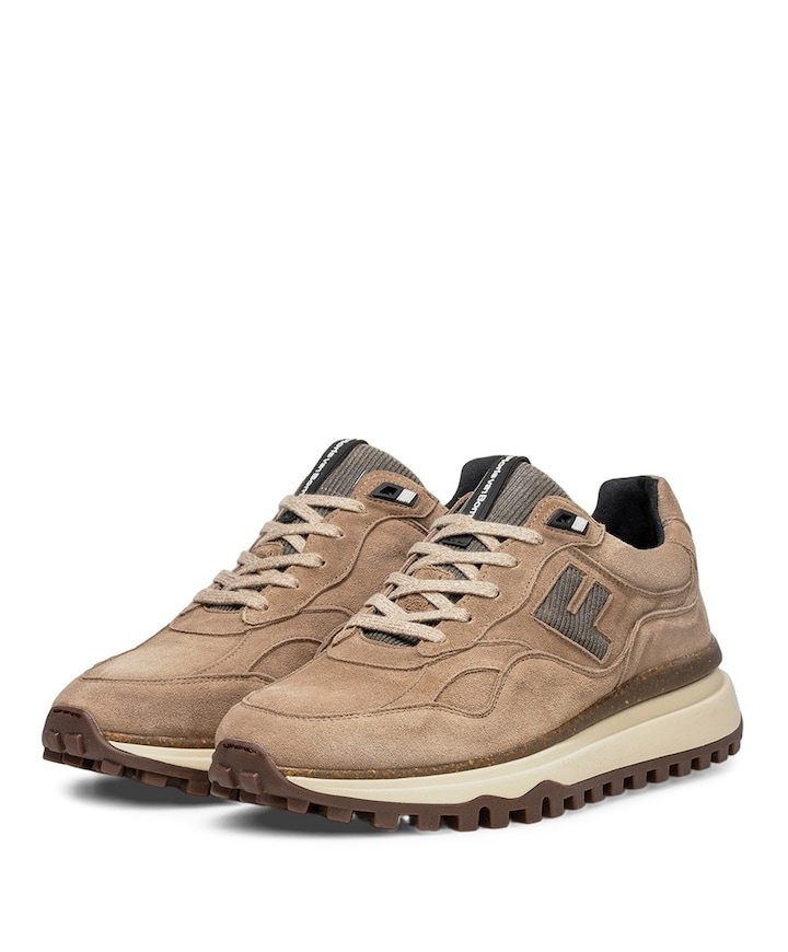 heren sneakers bruin