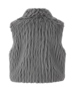 Dames gilet grijs