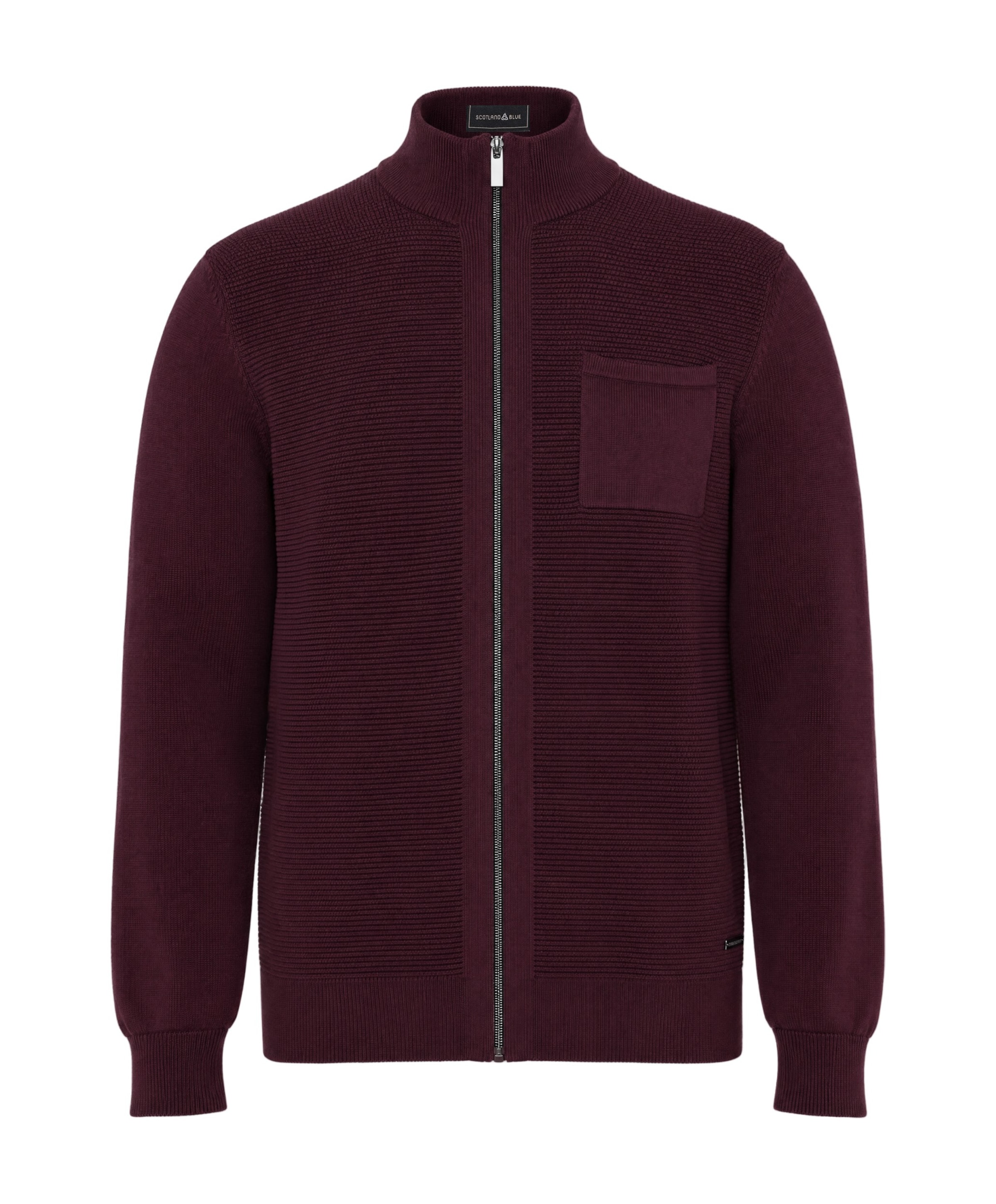 Heren vest bordeaux