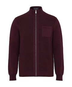 Heren vest bordeaux