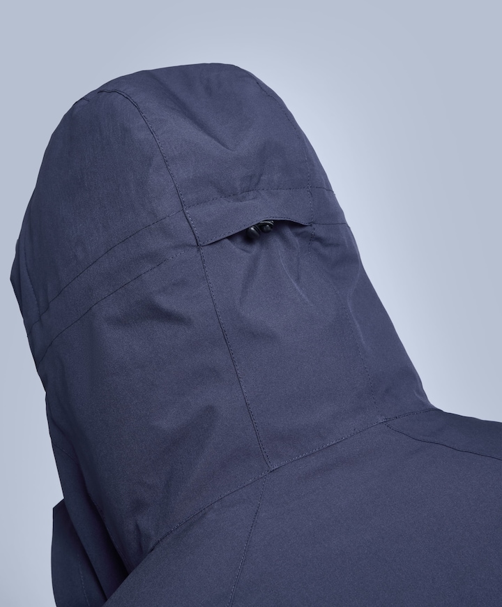 Heren ski-jas blauw