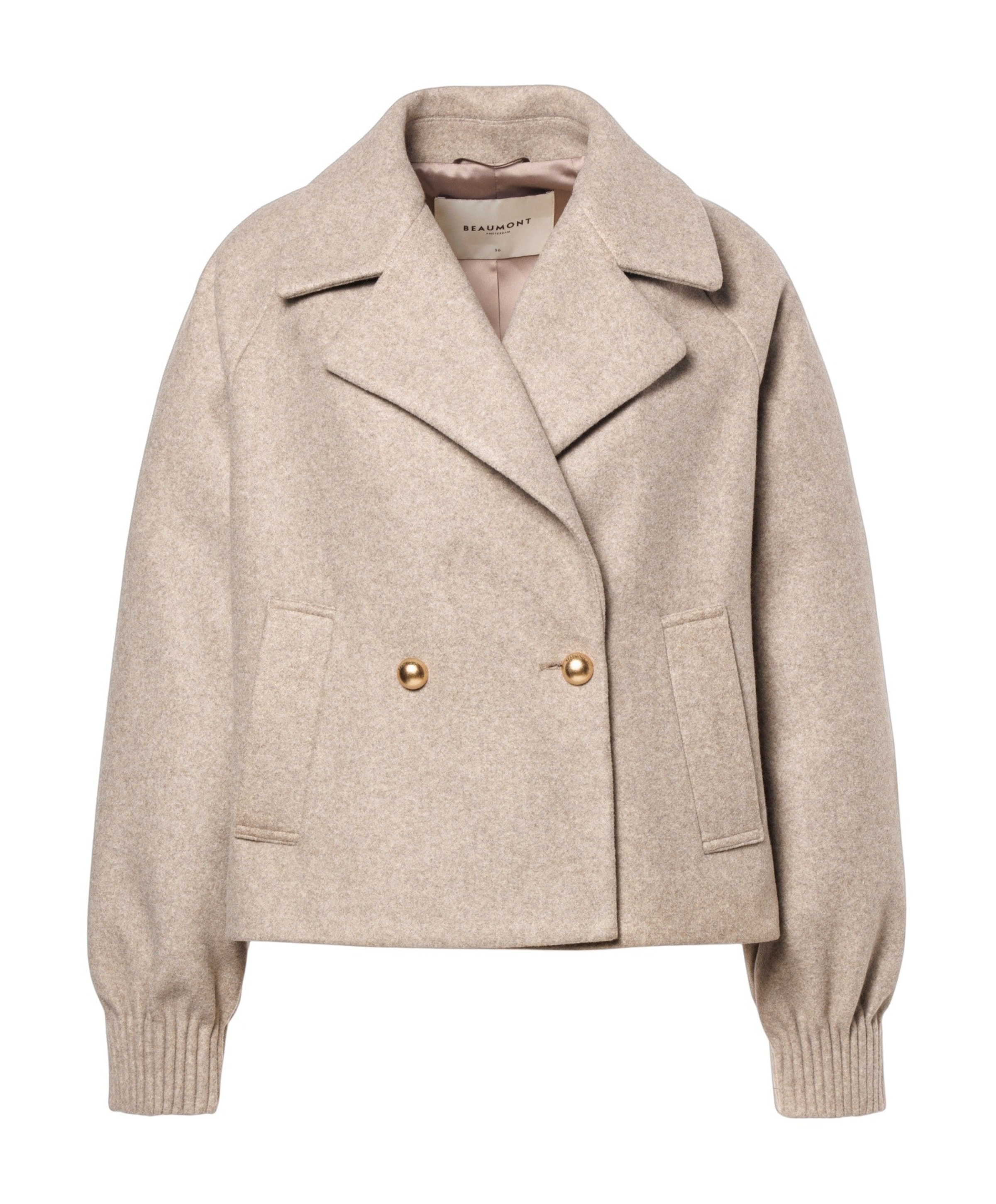 Dames jas beige