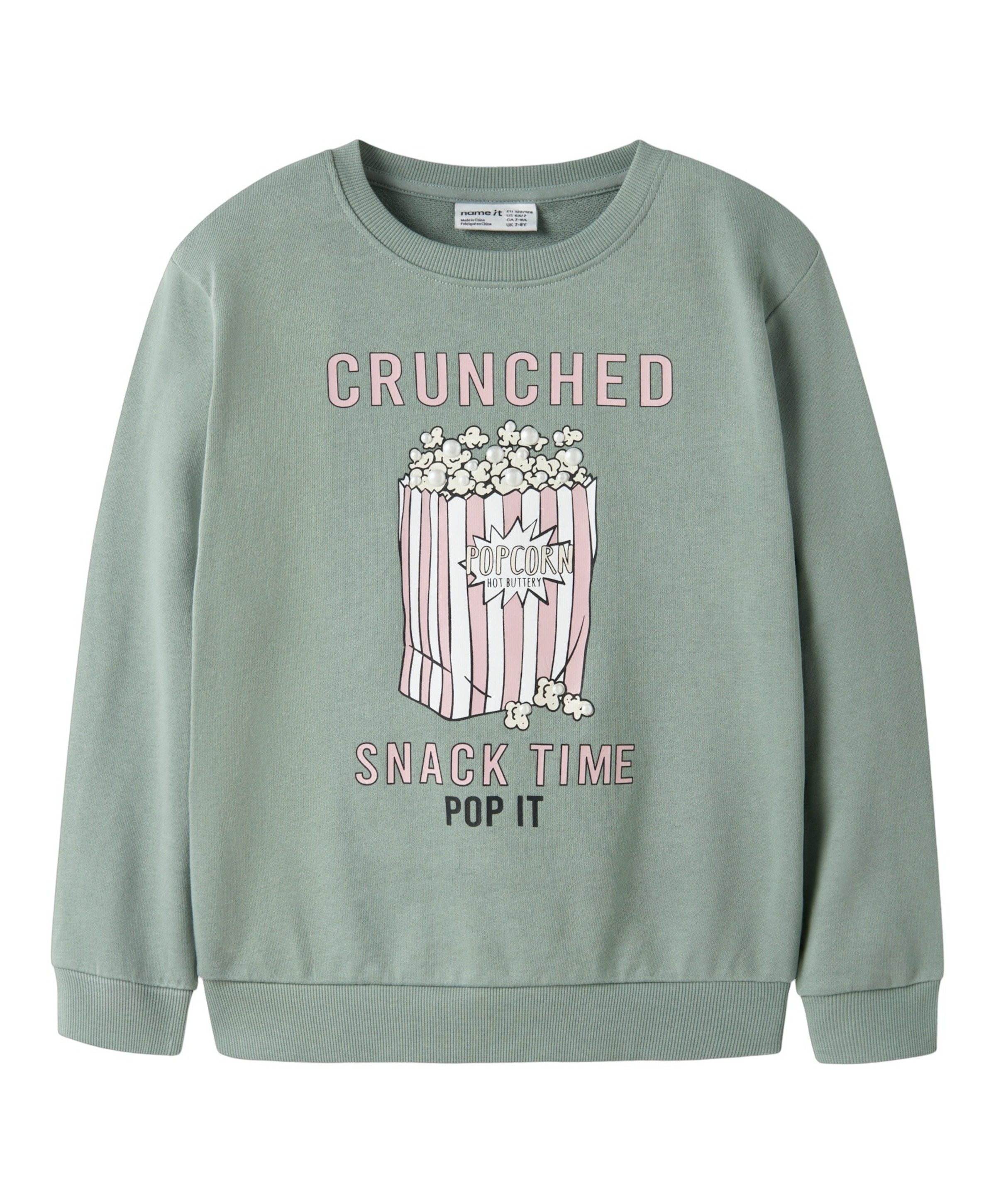 Meisjes sweater groen