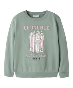 Meisjes sweater groen