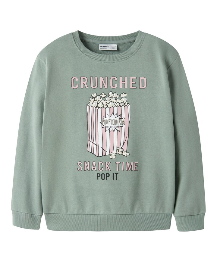 Meisjes sweater groen