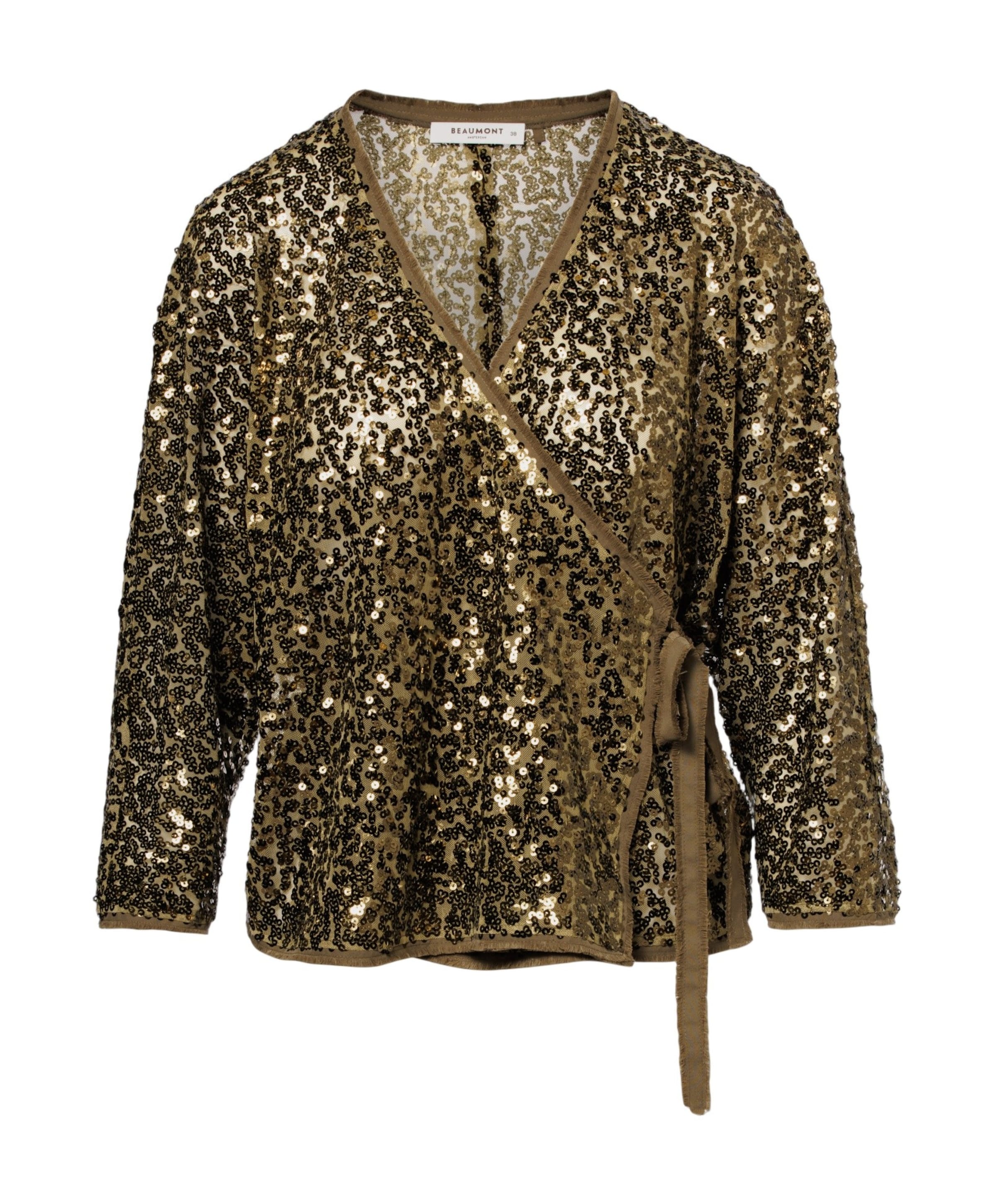 Dames vest groen