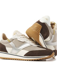 Mikki Natalia dames sneakers beige