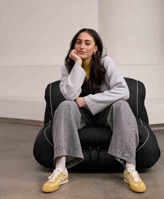 Sprinter dames sneakers geel