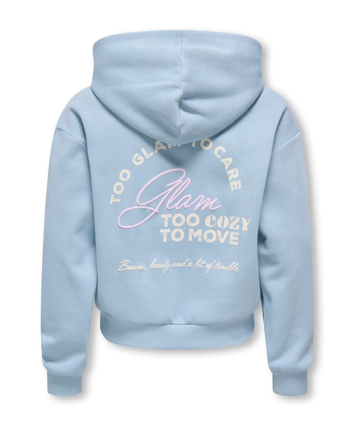 Meisjes hoodie blauw
