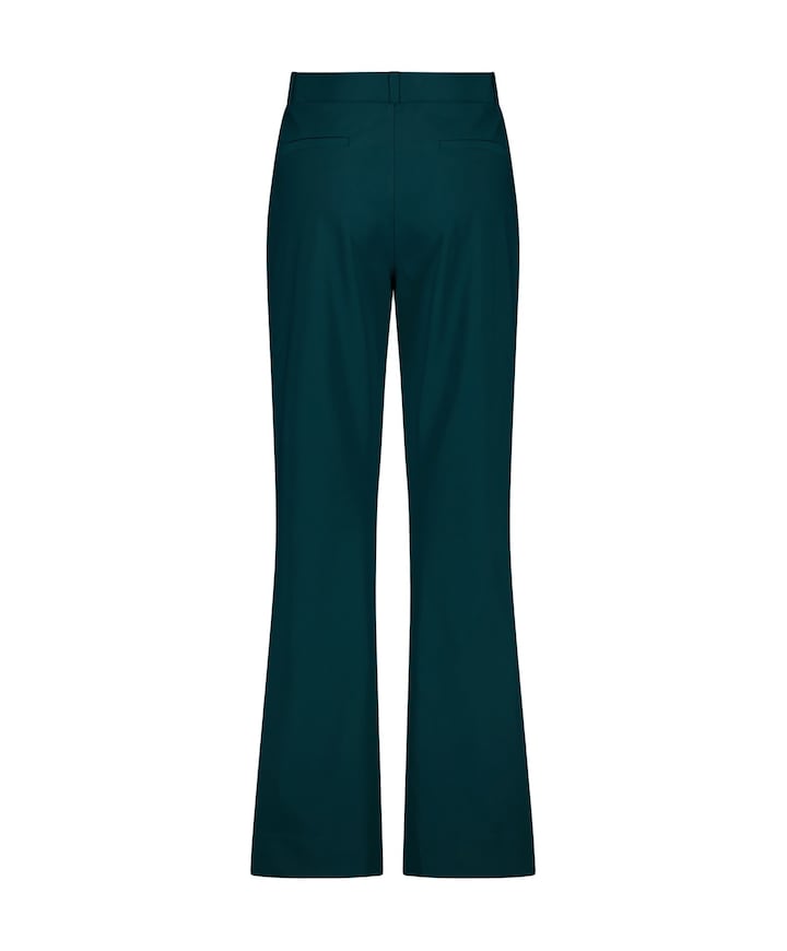 Flair bonded dames broek groen