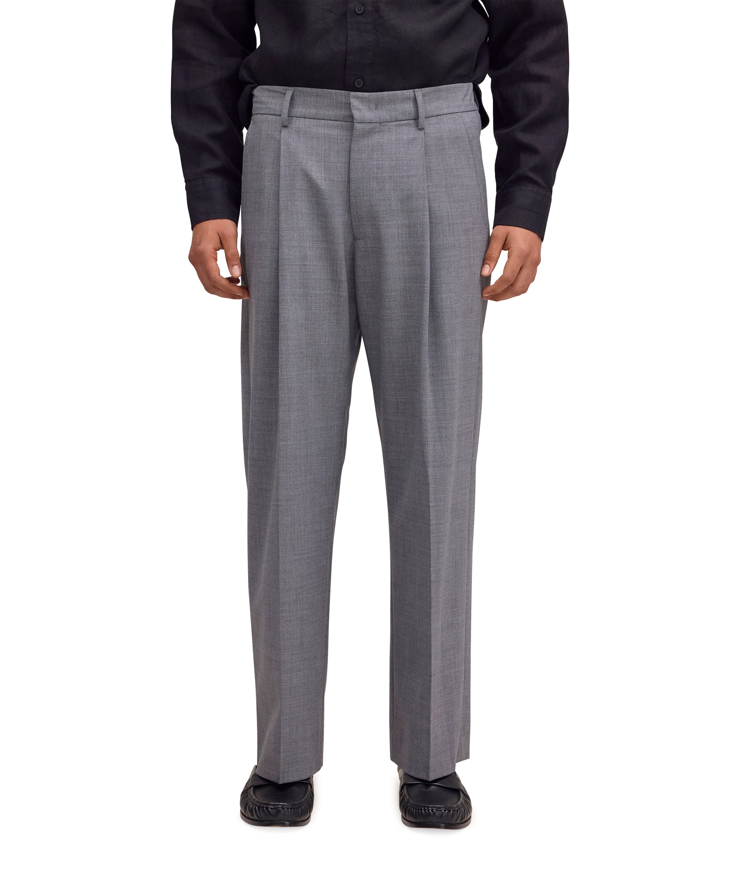 Kay 10037 heren broek grijs