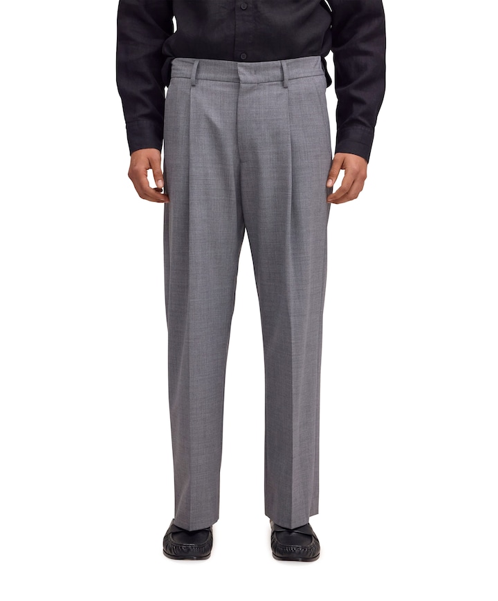 Kay 10037 heren broek grijs