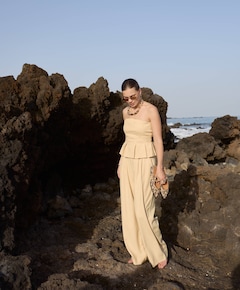 GZstacy MW dames broek beige