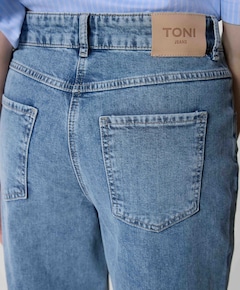 Liv Barrel 7/8 dames jeans blauw