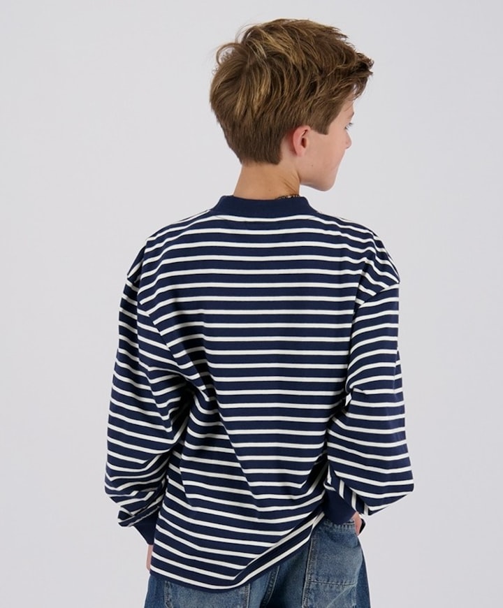 Jongens longsleeve blauw