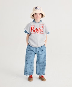 Pickles The Dog uniseks jeans  blauw