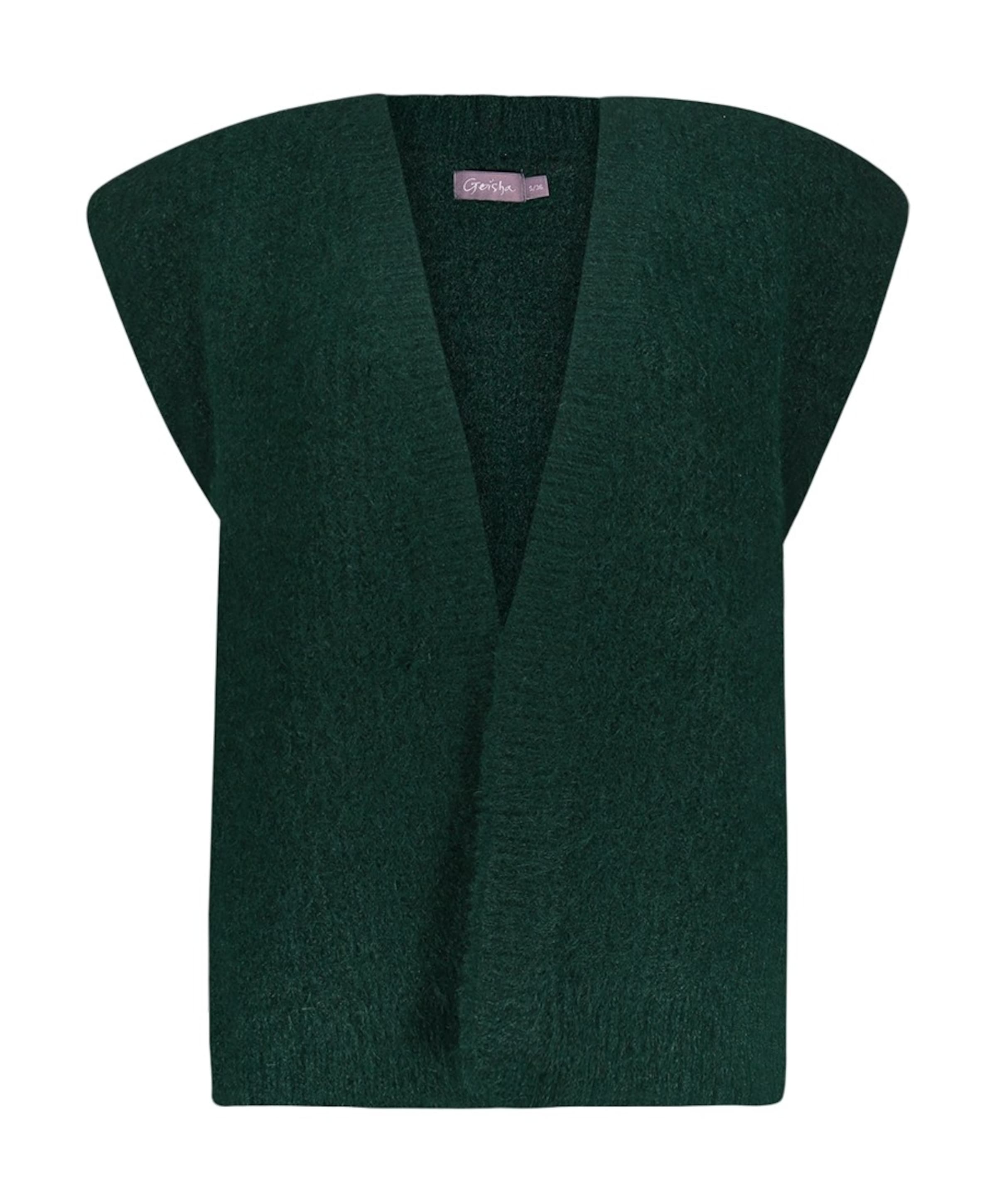 Dames gilet groen