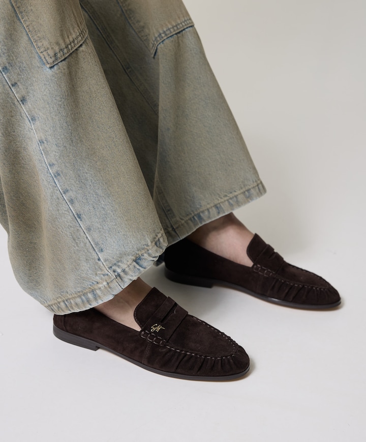 Muse-SM dames loafers bruin