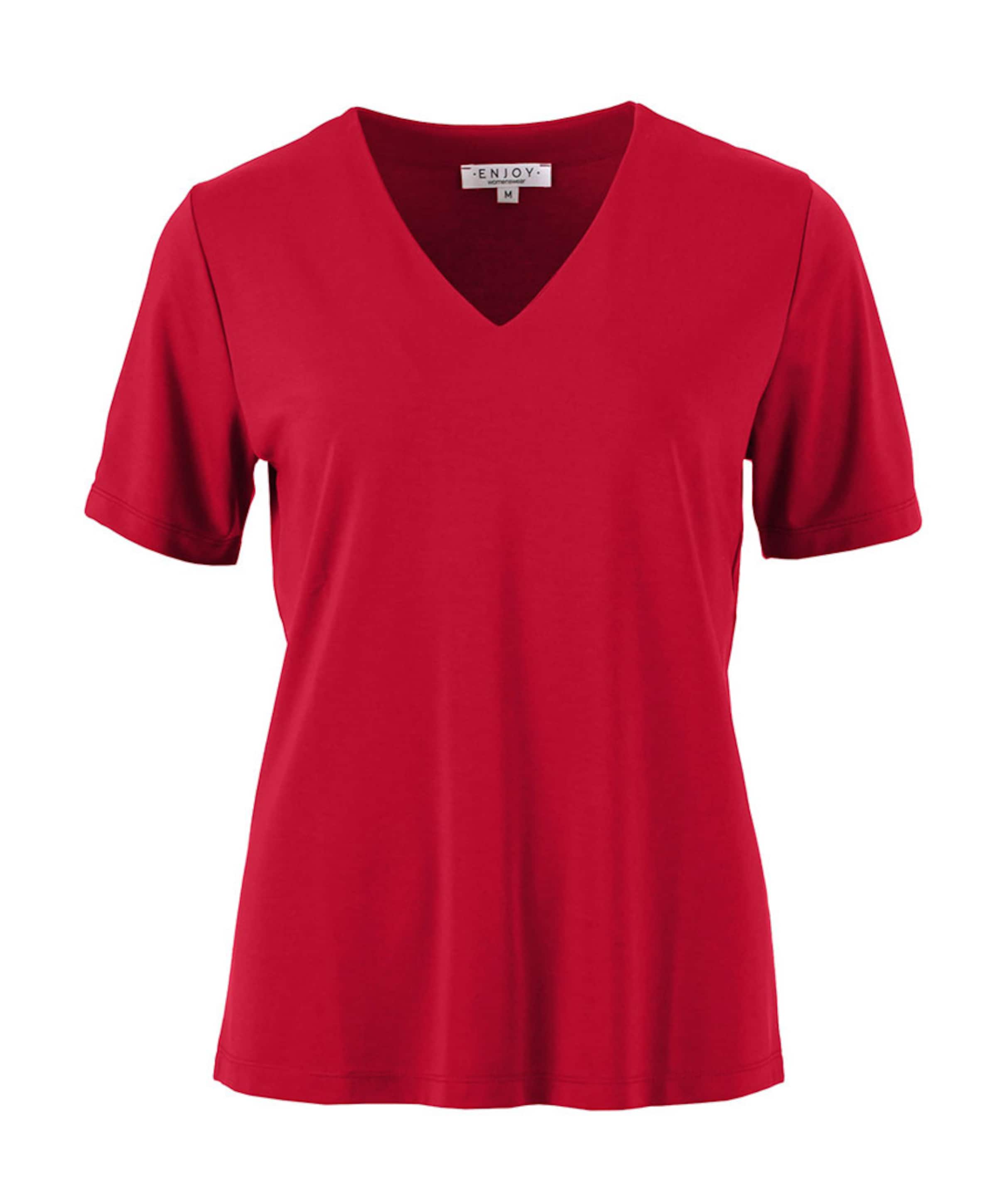 Dames t-shirt rood
