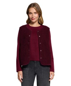 Dames gilet bordeaux