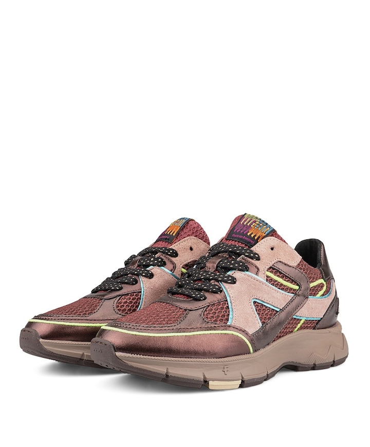 dames sneakers bordeaux