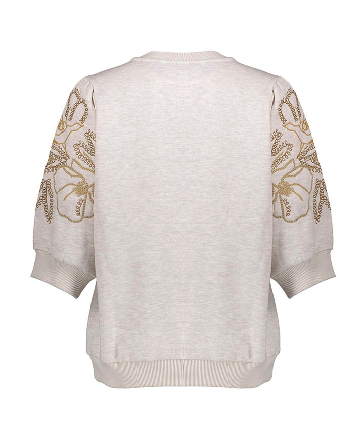 Dames sweater beige