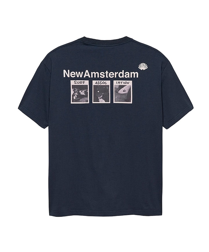 Heren T-shirt blauw